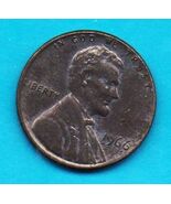 1966 Lincoln Cent (toned) - Circulated - $4.99