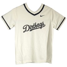 Dirtbags Baseball Jersey Kids Large Long Beach Shirt Boys OFF White Nike - $30.11