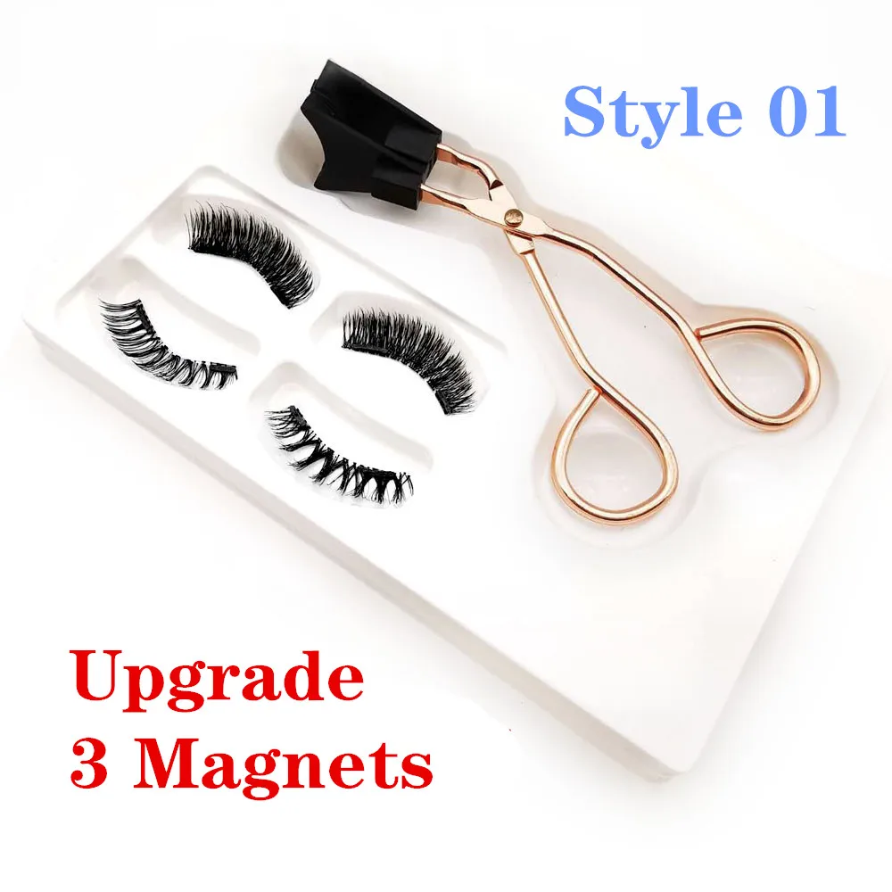 Shes on magnets false eyelashes magnetic lashes mink mix magnetic full hair eyelash kit thumb200