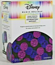 Disney Magic Holiday Princesses Pink Purple Motion Led Projection Spotlight - $29.99