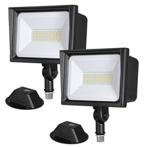 2-Pack 65W Led Flood Light Outdoor, 6670 Lm Super Bright Security Lights... - £99.89 GBP