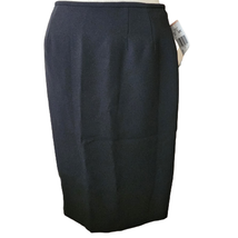 Black Knee Length Pencil Skirt Size 2 Petite New with Tag - £19.57 GBP