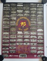 Minesota Golden Gophers Hockey 75th Anniversary Poster Dayton&#39;s Target 2... - £23.38 GBP