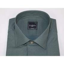 Men Shirt Hankie CASILA Turkey Cotton Blend Long Sleeves 502100-02 Olive Dots image 5