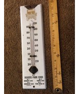Vintage Murphy Miles Fuel Oils Thermometer Original Metal Wall porcelain - $267.36 CAD