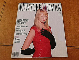 New York Woman Magazine Ellen Barkin, Ellen von Unwerth, Fashion Jan 1988 VG+ - £23.91 GBP