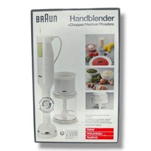 Braun Hand Blender &amp; Chopper MR 370 New Open Box Original Packaging  - £39.92 GBP