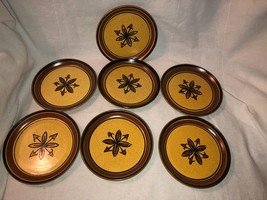 7 Stangl Stoneware 5.75 In Plates or Coasters - £31.23 GBP