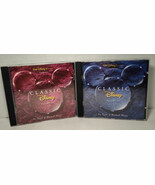 Walt Disney Presents Classic Disney Music Volumes I &amp; II CDS 1995 Buena ... - $225.80 MXN