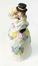 Home For ALL The Holidays Bride and Groom Porcelain Figurine (Trinket Box) - $15.00