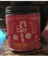 Bath &amp; Body Works White Barn  Crushed Candy Cane Single Wick Candle - $12.98 CAD