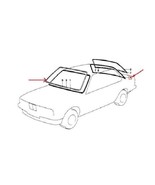 Rubber Front and Rear Windshield Seals For BMW E30 Coupe 51311913888 513... - $188.01