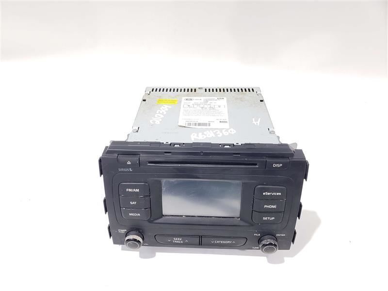 Radio Assembly Minor Wear PN 96160-A9000WAC OEM 2015 2016 Kia Sedona 201... - $18.56
