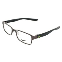 NEW KIDS NIKE 5576 021 Brushed Gunmetal &amp; Grey Eyeglasses 48mm with Nike... - $1,848.58 MXN