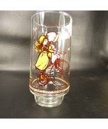 Holly Hobbie Drinking Glass Friendship Makes The Rough Road Smooth  FEH&amp;7 - $7.95