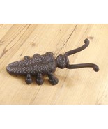 Cast Iron Bug Beetle Figural Boot Jack Tool  Shoe Horn Bootjack Farm Mud... - €24,30 EUR