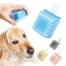 Pet Dog Cat Bath Brush Comb Multifunctional Brush Hair Fur Grooming Mass... - £7.83 GBP