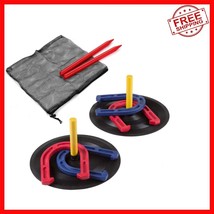 Complete Indoor &amp; Outdoor Horseshoes Set - Perfect for Picnics &amp; Tailgating - $651.66 MXN