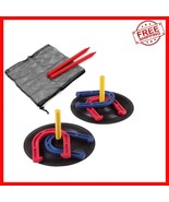 Complete Indoor &amp; Outdoor Horseshoes Set - Perfect for Picnics &amp; Tailgating - $34.64
