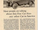 Original 1925 NEW Overland   Advertisement - £9.34 GBP