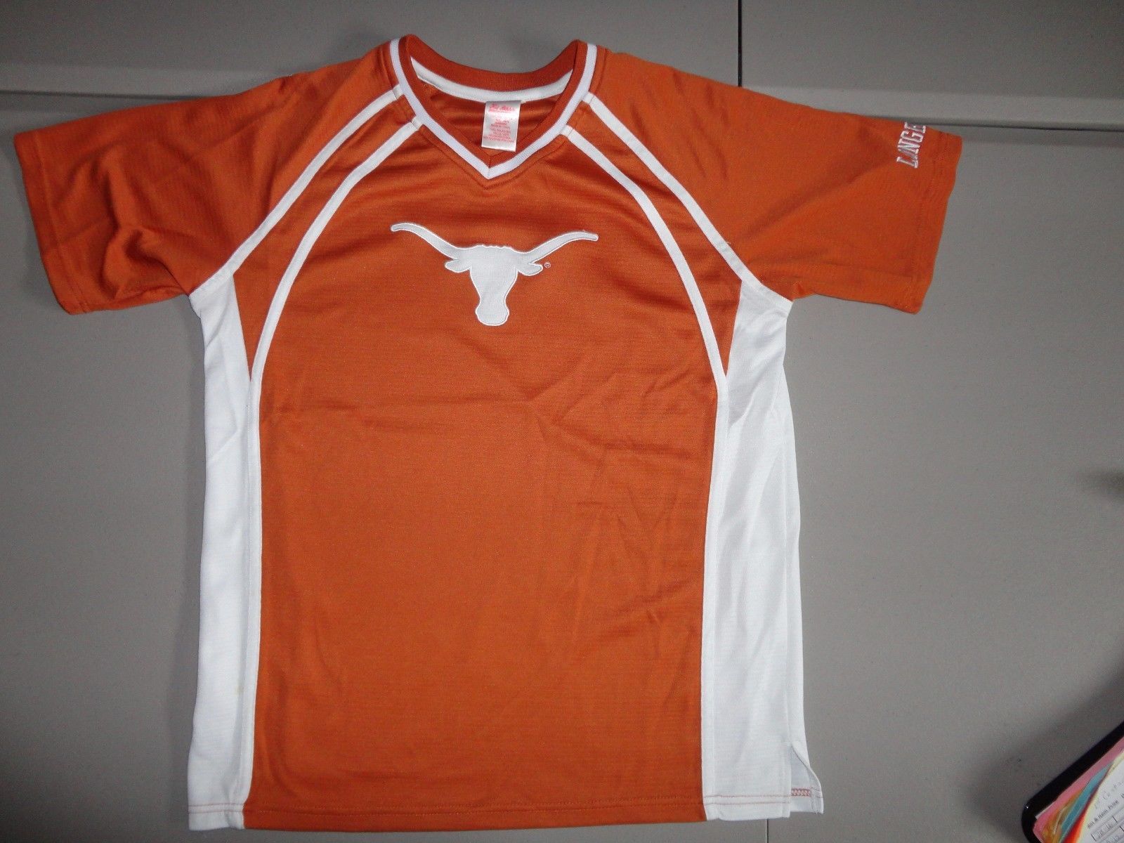 Primary image for Orange Sewn BEVO Texas Longhorns NCAA College Football Jersey Youth 14-16 EXCEL