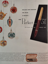 1952 Esquire Original Art Ad Advertisement Parker 51 Pens Front Cover - £8.63 GBP