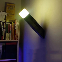 Bedroom Lamp Torch Flashlight Decorative Light 4 Colors LED Standing Nig... - £21.52 GBP