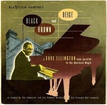 Duke Ellington rare &quot;Brown and Beige&quot; 1943 Carnegie Hall Jazz album cove... - £9.68 GBP