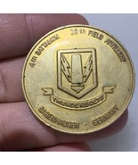 4th battalion 18th field artillery Babenhausen  Germany medal - $113.95 CAD