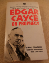 Edgar Cayce on Prophecy by Mary Ellen Carter Paperback Library 1st Prt 1968 VG+ - £14.61 GBP