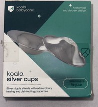 Koala Babycare The Original Silver Nursing Cups-Made in Italy-Tri-Lamina... - $24.74