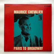Maurice Chevalier - Paris To Broadway LP SE-4120P Vinyl 1963 Record - £6.28 GBP