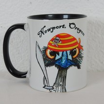 Pirate Emu Coffee Mug Don&#39;t Make Me Cut You Black Humor Newport Oregon Funny Cup - $14.52
