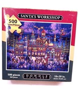 Santa&#39;s Workshop Dowdle Puzzle 500 Pieces 16&quot;x20&quot; NEW - £6.93 GBP