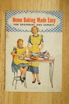 Spry Home Baking Made Easy For Beginners and Experts Recipe Cookbook 1953 - $9.89