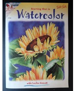 Book &quot;Starting Out in Watercolor&quot; Caroline Linscott Learn Basics Walter ... - $224.65 MXN