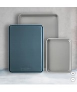 Nordic Ware Baking Sheets Trays Pans Blue Silver 3-Piece Non-Stick PFAS ... - $1,396.66 MXN