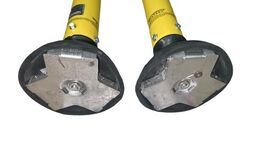 Gorilla Post Removable Safety Bollard Magnetic Base Impact Recovery Systems image 2