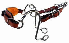 Horse  Saddle Adjustable  Fleece Leather Bitless English Western Hackamo... - $552.32 MXN