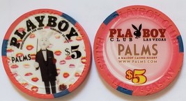 $5 Palms Playboy Club February 50 cents Las Vegas Casino Chip vintage - £11.93 GBP