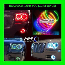 2005-2010 CHRYSLER 300C COLORSHIFT LED HEADLIGHT+FOG HALO KIT by ORACLE - £357.90 GBP