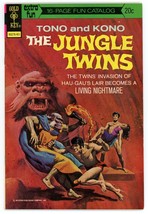 The Jungle Twins 8 VF 8.0 Bronze Age Gold Key 1974 George Wilson Painted Cover - £6.32 GBP