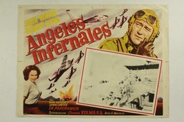Authentic Lobby Card Movie Poster FLYING LEATHERNECKS John Wayne 1951 Me... - $24.67