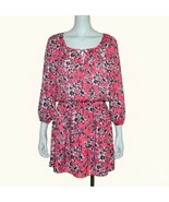 JUICY COUTURE Pink Floral Print Dress sz Small S - $29.95