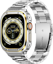 Apple Watch Band Case 40/41/44/45/49mm Rugged Metal Strap Iwatch Ultra S... - $59.63+