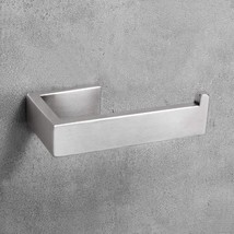 Nolimas Sus304 Stainless Steel Toilet Paper Roll Holder Wall, Nickel Brushed - £25.45 GBP