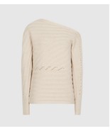 SMALL Reiss Coco One-Shoulder Ribbed Sweater BNWTS Retails $275 - $269.32 CAD