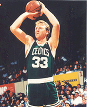 Larry Bird Celtics Pose A 8x10 photo - $5.00