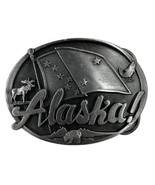 Siskiyou Alaska! Pewter Belt Buckle With Case - £9.53 GBP