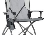 Timber Ridge Camping Chair, Foldable, Alloy Steel, Gray/Black, 22 Point ... - $95.94